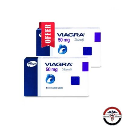 فياجرا 50 مجم 4 قرص (علبتين)
