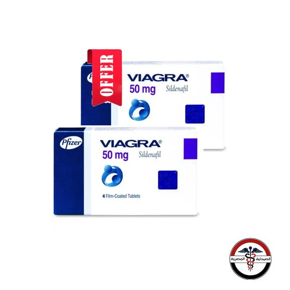 فياجرا 50 مجم علبتين فياجرا 50 مجم 4 قرص (علبتين) - الصورة 1