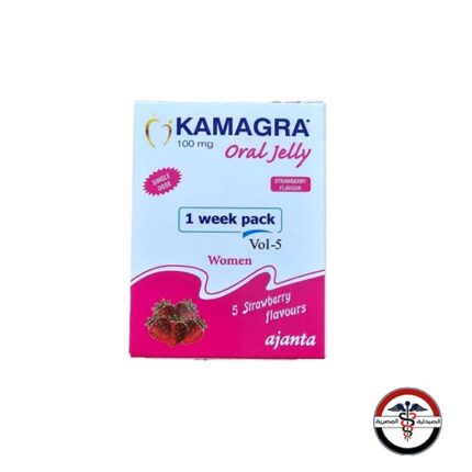 كاماجرا جيلي فموي للنساء معزز للقدرة بالفراولة