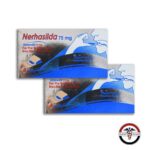 نيرهاسيلدا شرائح سريعة الذوبان لتقوية الإنتصاب (علبتين 16 شريحة)